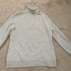 Grey cashmere sweater